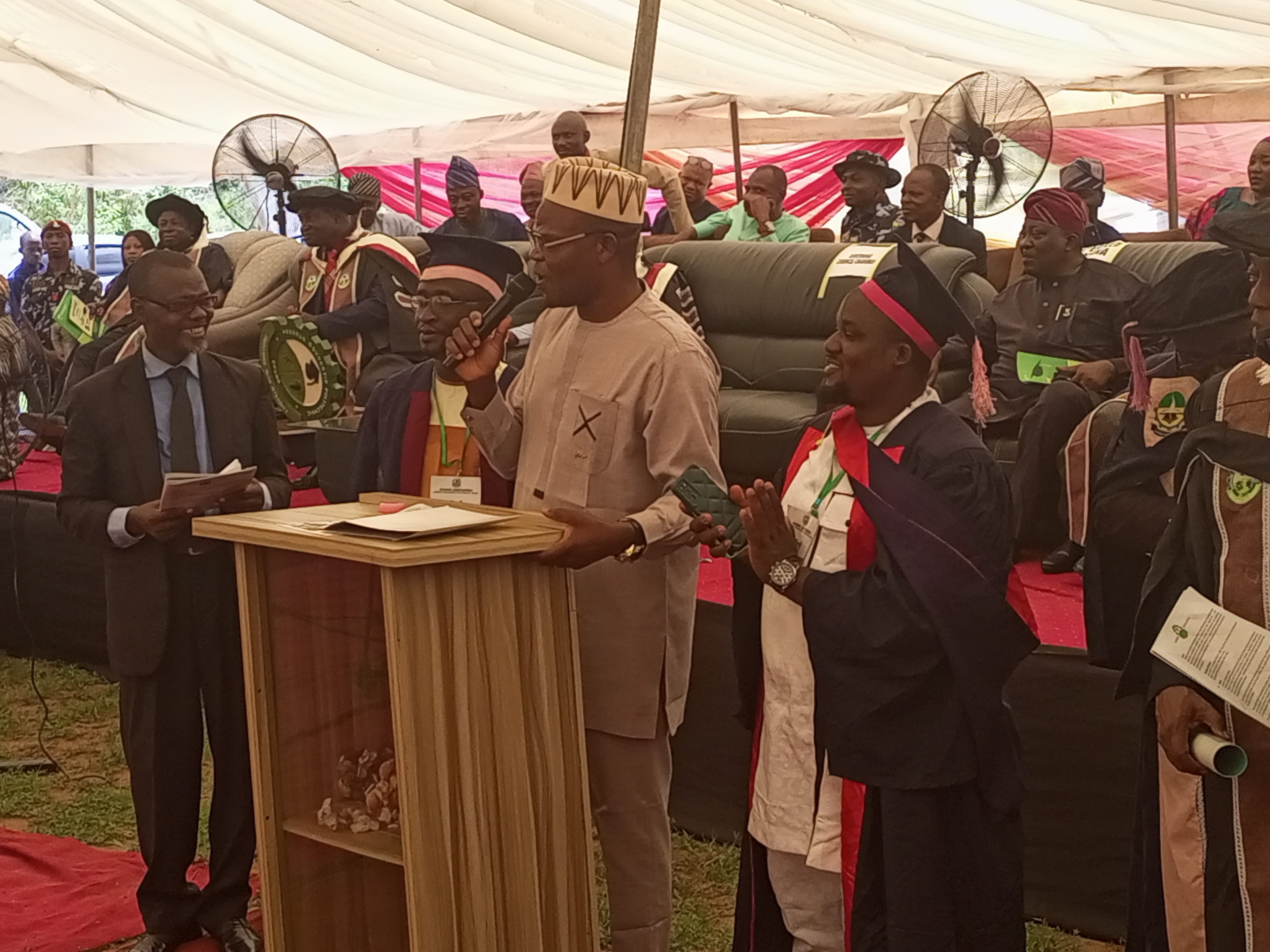 The Adeseun Ogundoyin Polytechnic, Eruwa has graduated over 8000 students in its combined maiden convocation ceremony since its establishment as a satellite campus. 