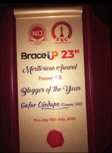 NIJ Awards; Campus 360 Editor Bags Blogger Of the Year