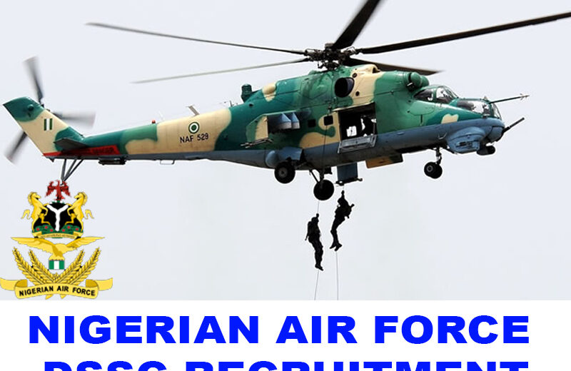 Nigerian Air Force Short Service (DSSC) Application