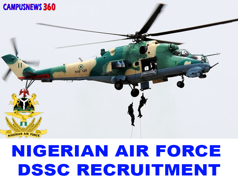 Nigerian Air Force Short Service (DSSC) Application