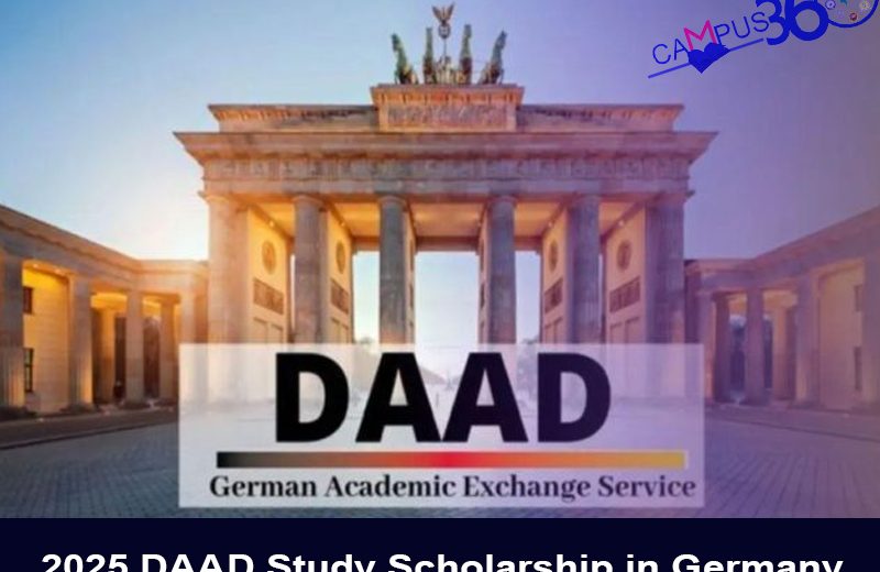 Fully Funded 2025 DAAD Study Scholarship in Germany