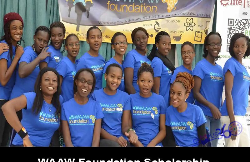 Apply for WAAW Foundation Scholarship for African Female Students