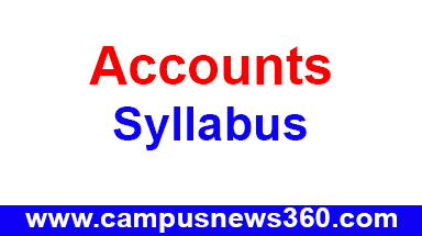 JAMB Syllabus for Accounts