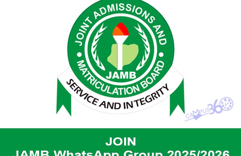 JAMB WhatsApp Group 2025/2026