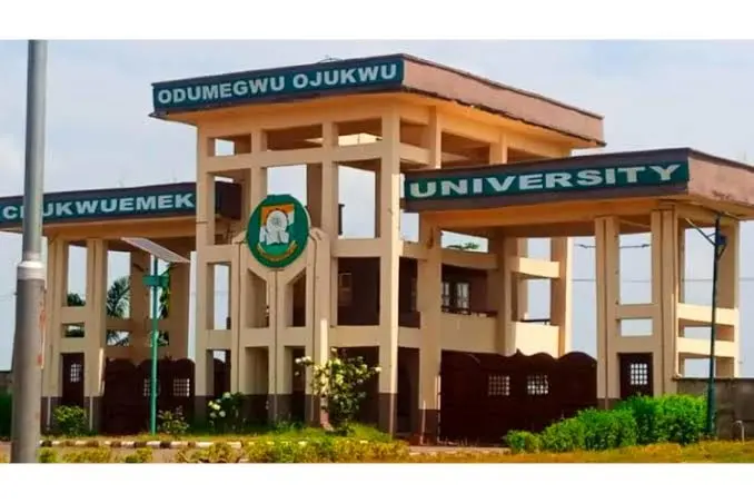 Official List of Courses in Chukwuemeka Odumgewu Ojokwu University