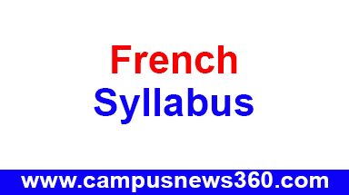 JAMB Syllabus for French