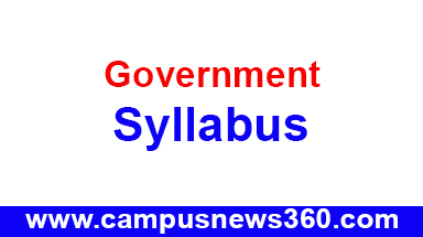 JAMB Syllabus for Government