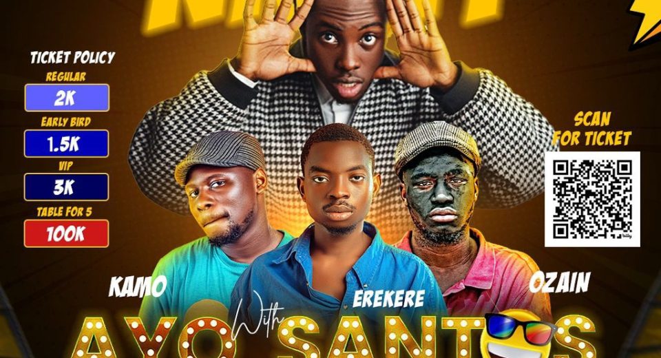 OAU Comedy Night: Ayo Santos, Ozain, Kamo, Erekere Lights Up Ife