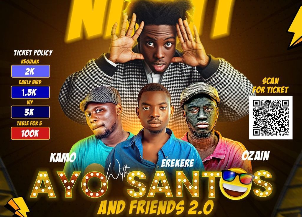 OAU Comedy Night: Ayo Santos, Ozain, Kamo, Erekere Lights Up Ife