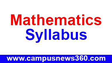 JAMB Syllabus for Mathematics