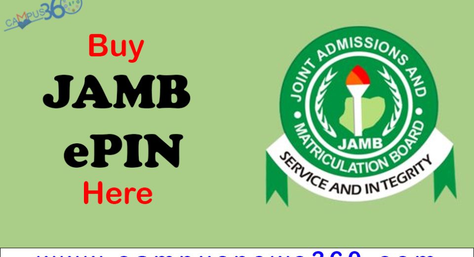 Buy Your JAMB ePIN 2025 UTME & DE Here – Fast & Reliable