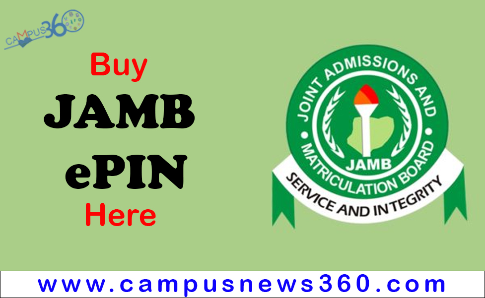 Buy Your JAMB ePIN 2025 UTME & DE Here – Fast & Reliable