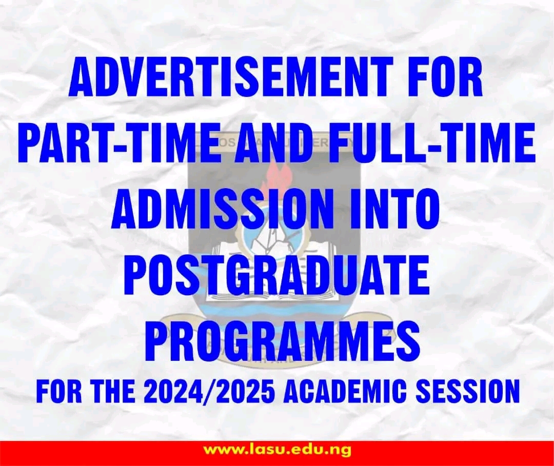 LASU Postgraduate Programmes 2025