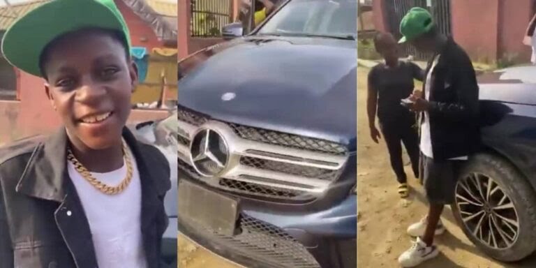 VIDEO: SS1 Student Buys Benz SUV, Friends Urge Him to Keep It Despite Father’s Warning [Video]